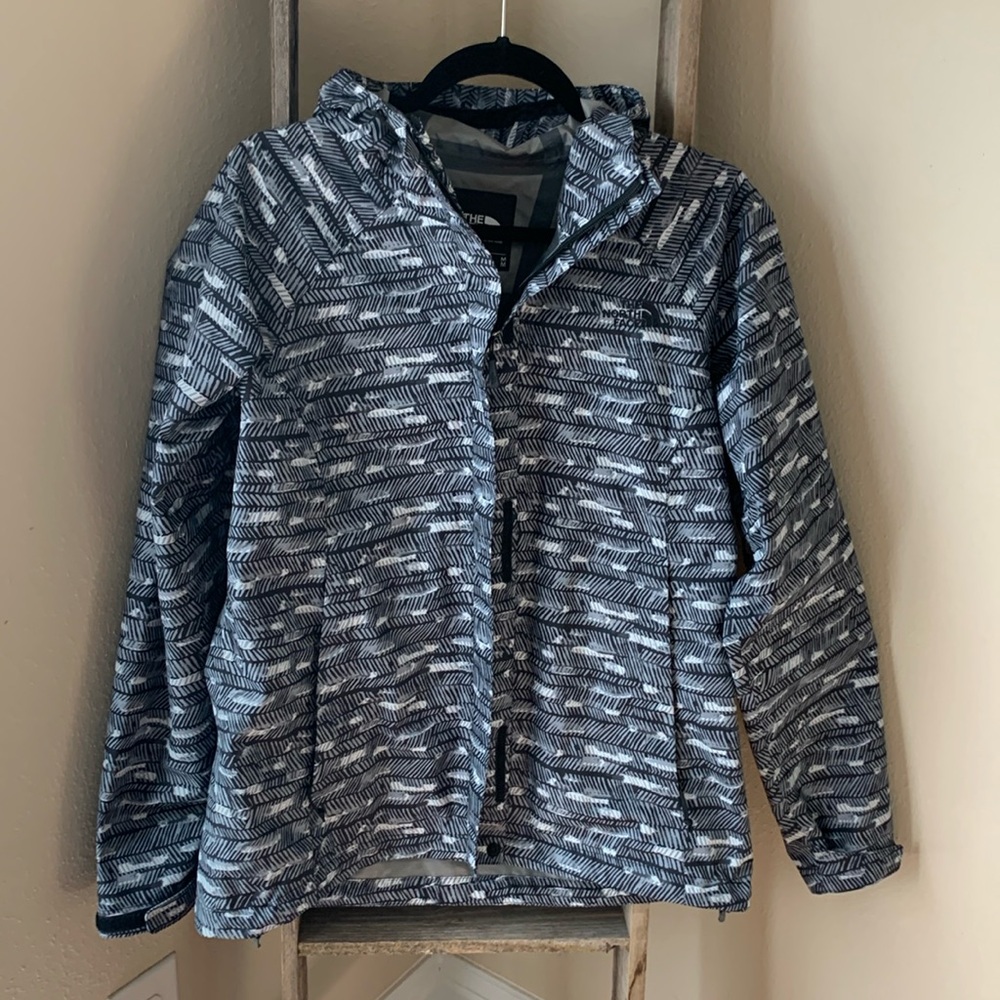 The North Face hooded raincoat